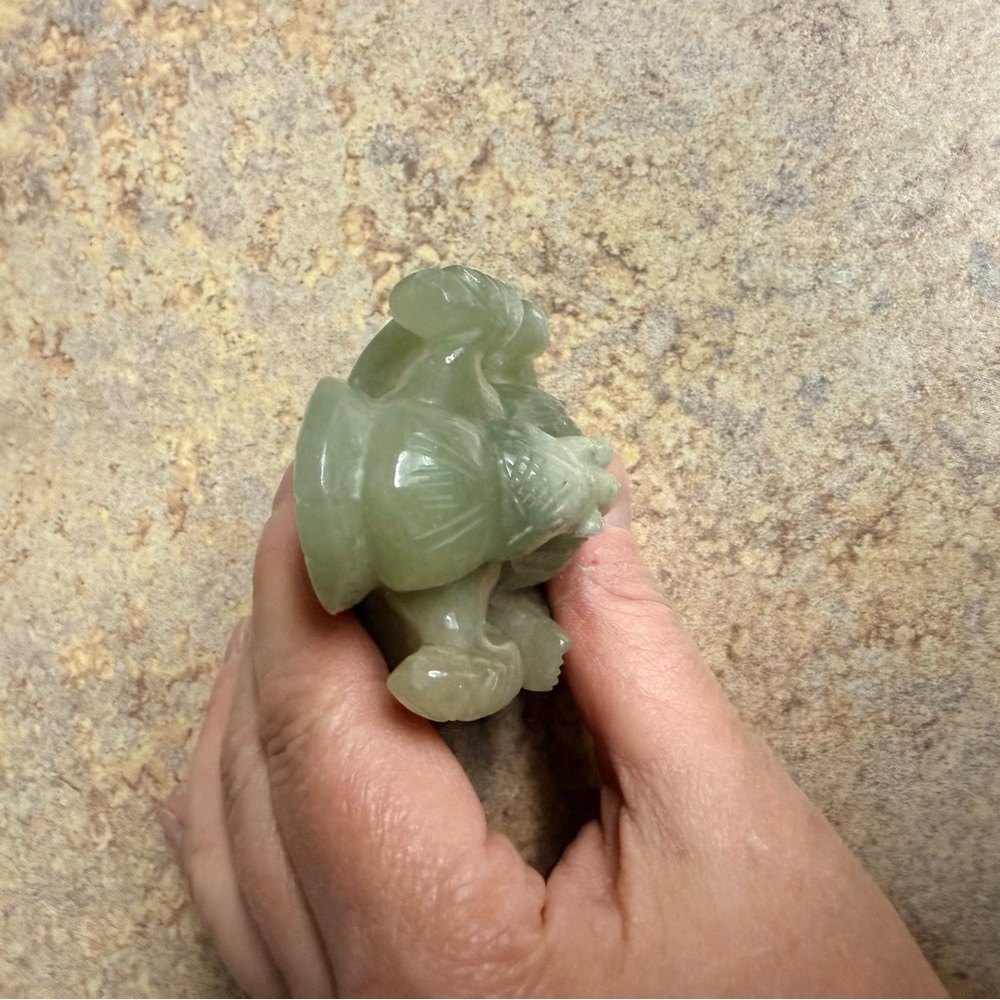 Natural Green Aventurine Ganesha Stone Statue - Picture 6 of 8